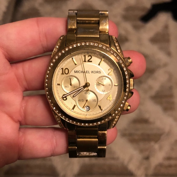Michael Kors Gold Watch Womens 